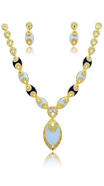 Picture of Flexible Designed Zinc-Alloy Gold Plated 2 Pieces Jewelry Sets