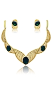 Picture of Low Price Green Gold Plated 2 Pieces Jewelry Sets