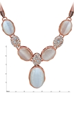 Picture of Delicate Opal (Imitation) Rose Gold Plated 2 Pieces Jewelry Sets