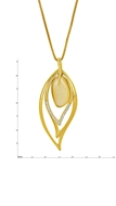 Picture of Delicate Gold Plated Classic Long Chain>20 Inches