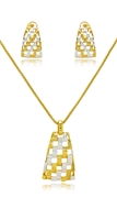 Picture of Charming Dubai Style Zinc-Alloy 2 Pieces Jewelry Sets