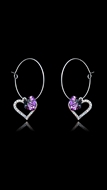 Picture of Customized  Zinc-Alloy Swarovski Element Hook