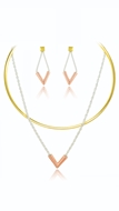 Picture of The Youthful And Fresh Style Of African Style Multi-Tone Plated 2 Pieces Jewelry Sets