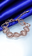 Picture of Trendy Rose Gold Plated Classic Bracelets
