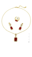 Picture of Excellent Middle Eastern Gold Plated 3 Pieces Jewelry Sets