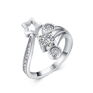 Picture of Individual Design On  Platinum Plated Fashion Rings
