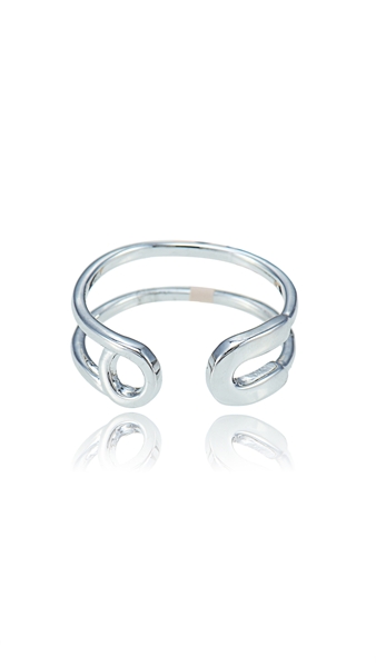 Picture of Simple And Elegant Platinum Plated Delicate Fashion Rings