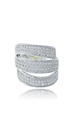 Picture of Cheapest Big Platinum Plated Fashion Rings