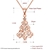Picture of Cubic Zirconia 18 Inch Pendant Necklaces 3LK053794N