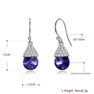 Picture of Casual 925 Sterling Silver Dangle Earrings with Fast Delivery