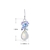 Picture of Nice Swarovski Element Zinc Alloy Dangle Earrings with Price