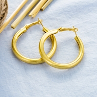 Picture of Bulk Zinc Alloy Gold Plated Big Hoop Earrings Exclusive Online