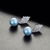 Picture of Wholesale Platinum Plated Small Stud Earrings with No-Risk Return