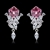 Picture of Famous Medium Platinum Plated Drop & Dangle Earrings