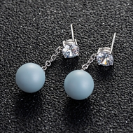 Picture of Buy Platinum Plated Casual Drop & Dangle Earrings with Wow Elements