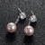 Picture of Trendy Platinum Plated Swarovski Element Pearl Drop & Dangle Earrings From Reliable Factory