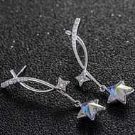 Picture of Funky Star Medium Drop & Dangle Earrings