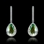 Picture of New Design Platinum Plated Single Stone Drop & Dangle