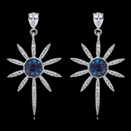 Picture of Purchase Platinum Plated Small Drop & Dangle Earrings with Fast Delivery