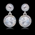 Picture of Zinc Alloy Platinum Plated Drop & Dangle Earrings with Unbeatable Quality