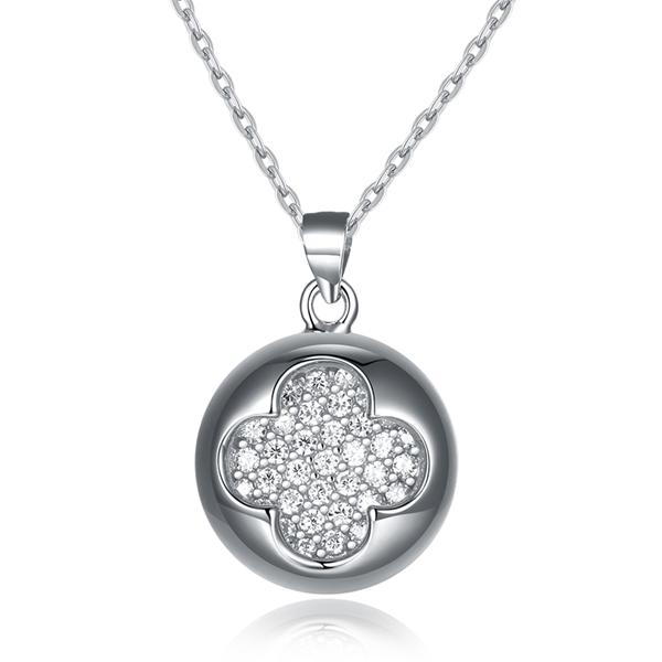 Picture of Fashion Cubic Zirconia Pendant Necklace in Exclusive Design