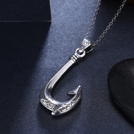 Picture of Stylish Casual 925 Sterling Silver Pendant Necklace