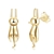 Picture of Eye-Catching Gold Plated Casual Stud Earrings for Ladies