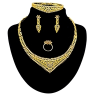 Picture of Unique Design African Style Zinc-Alloy 4 Pieces Jewelry Sets