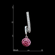 Picture of Best Pink Zinc-Alloy Drop & Dangle