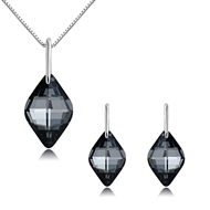 Picture of New Season Black Classic Necklace and Earring Set Factory Direct