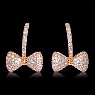 Picture of Delicate Cubic Zirconia Stud Earrings with Speedy Delivery