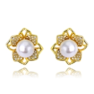 Picture of Classic Flower Stud Earrings from Certified Factory