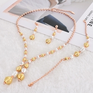 Picture of Nice Casual Dubai 3 Piece Jewelry Set