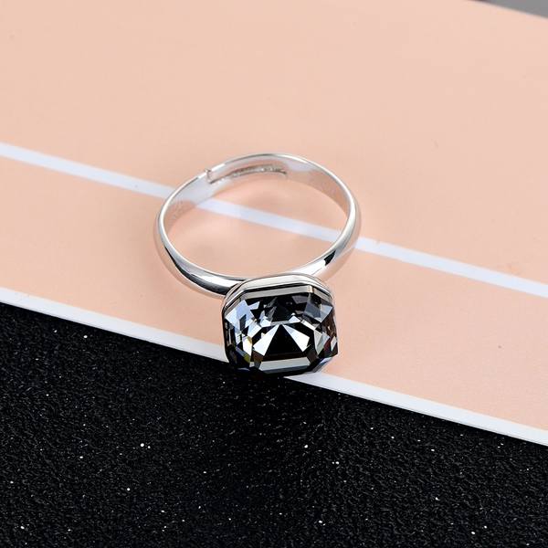 Picture of Attractive Platinum Plated Casual Adjustable Ring For Your Occasions