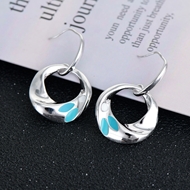 Picture of Funky Casual Zinc Alloy Hoop Earrings