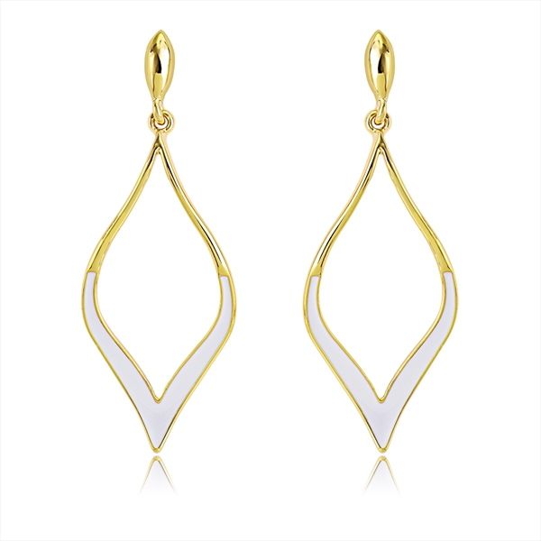 Picture of Distinctive White Classic Dangle Earrings with Low MOQ