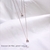 Picture of Hypoallergenic Rose Gold Plated White Pendant Necklace with Easy Return