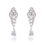 Picture of Copper or Brass Platinum Plated Drop & Dangle Earrings at Great Low Price