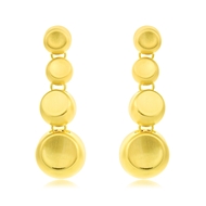 Picture of Bulk Gold Plated Big Dangle Earrings Exclusive Online