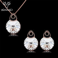 Picture of Popular Artificial Crystal 16 Inch Necklace and Earring Set