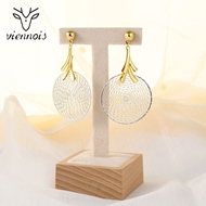 Picture of Eye-Catching Platinum Plated Zinc Alloy Dangle Earrings with Member Discount