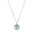 Picture of Low Cost Platinum Plated Blue Pendant Necklace with Low Cost