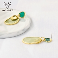 Picture of New Season Green Zinc Alloy Dangle Earrings with SGS/ISO Certification