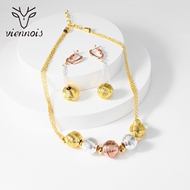 Picture of Recommended Gold Plated Casual Necklace and Earring Set with Member Discount