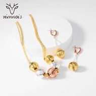 Picture of Recommended Gold Plated Casual Necklace and Earring Set with Member Discount