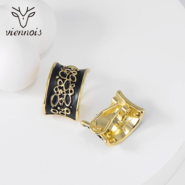 Picture of Reasonably Priced Gold Plated Enamel Stud Earrings with Low Cost