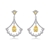 Picture of New Cubic Zirconia Luxury Dangle Earrings