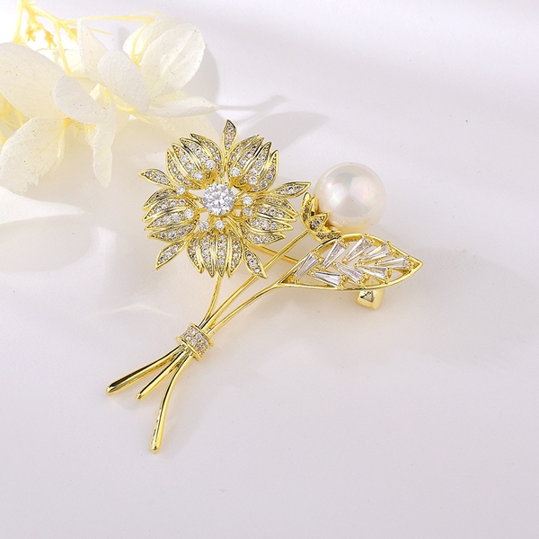 Picture of Great Cubic Zirconia Delicate Brooche