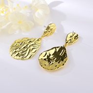 Picture of Great Value Gold Plated Big Dangle Earrings for Ladies