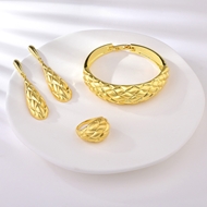 Picture of Dubai Zinc Alloy 3 Piece Jewelry Set with 3~7 Day Delivery